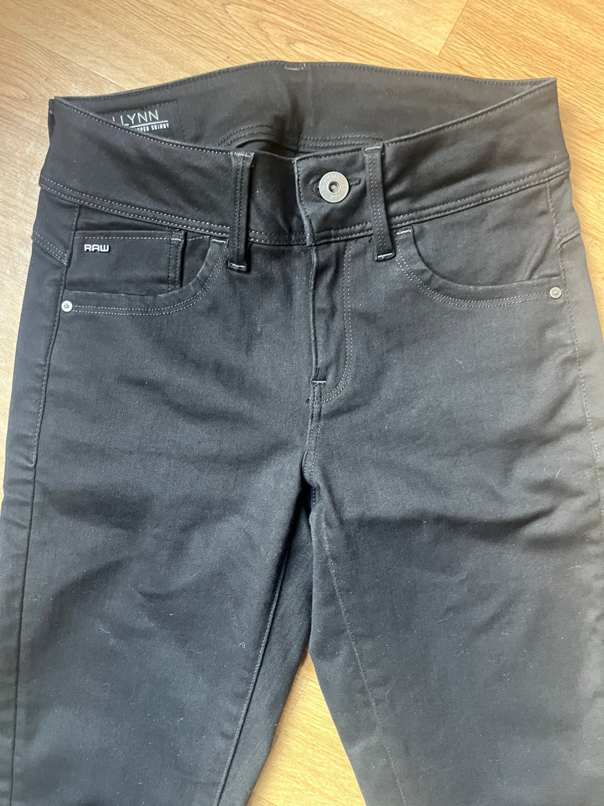 Gstar RAW LYNN mid super skinny jeans 28 nieuw, Ophalen of Verzenden, Nieuw, Zwart, W28 - W29 (confectie 36)