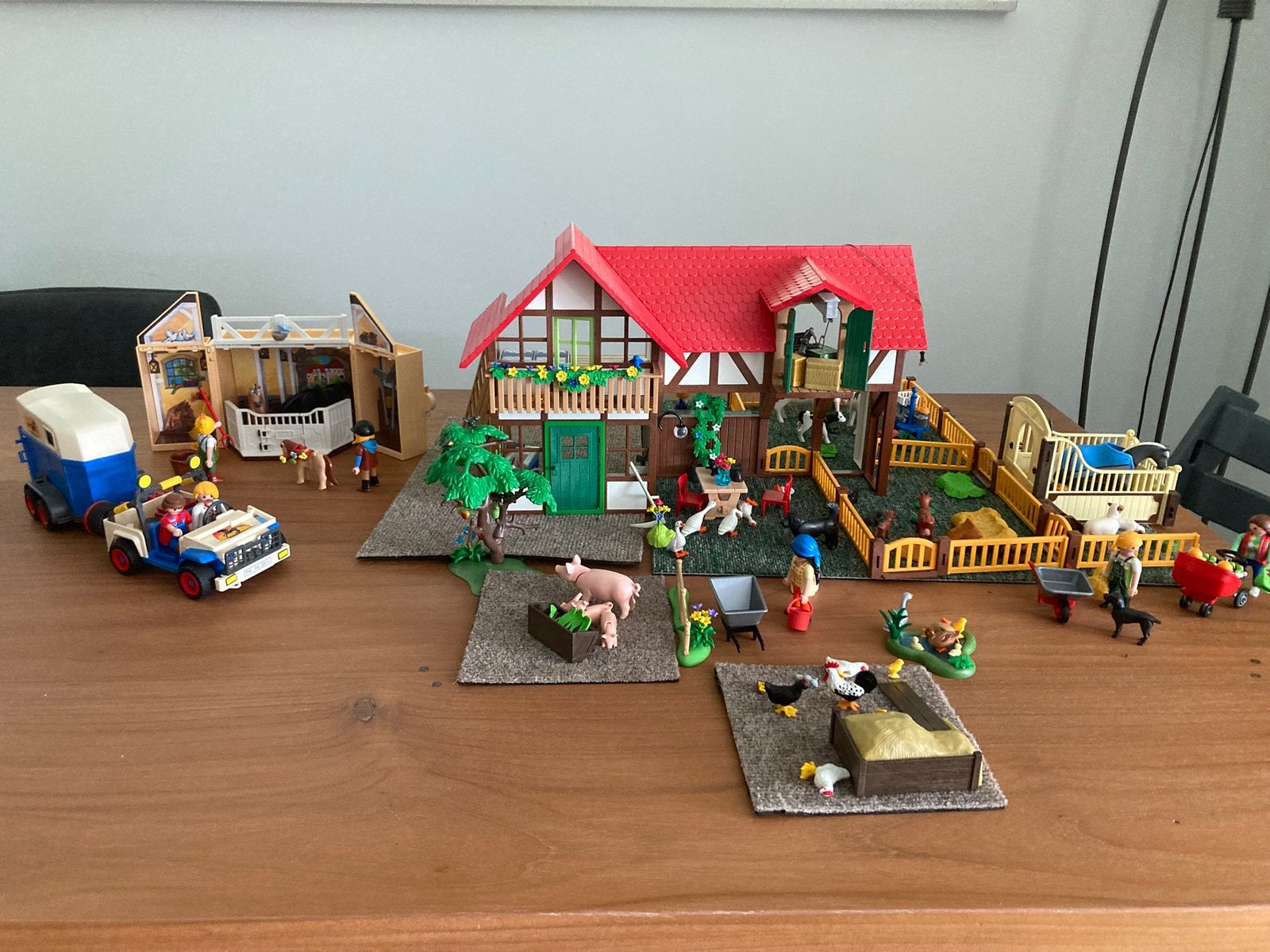 Playmobil boerderij met extra speelfiguren, Ophalen, Zo goed als nieuw