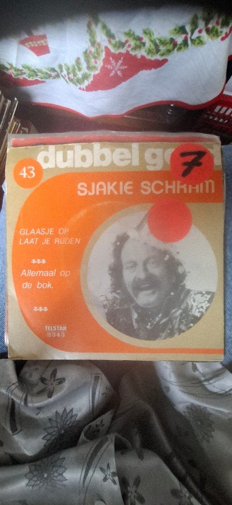 Sjakie schram, Gebruikt, Overige formaten, Ophalen of Verzenden, Levenslied of Smartlap
