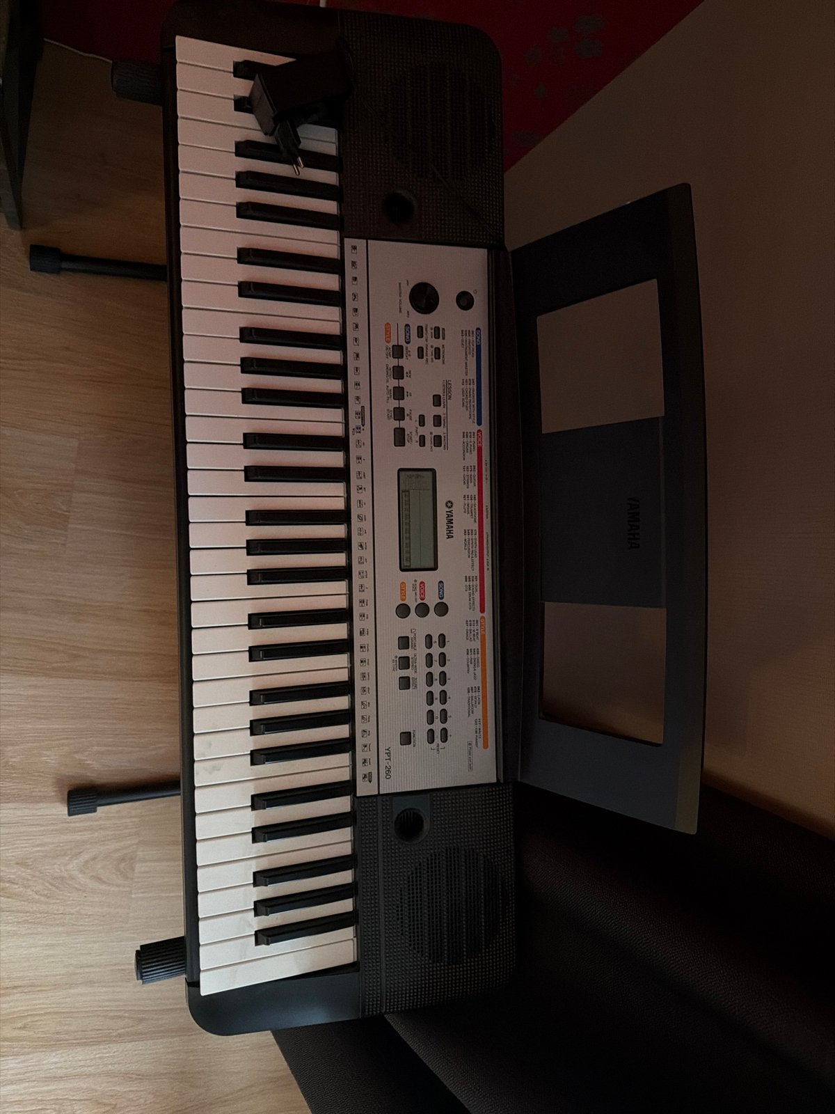 Yamaha YPT-260 Keyboard met standaard, Ophalen, 61 toetsen, Yamaha, Zo goed als nieuw
