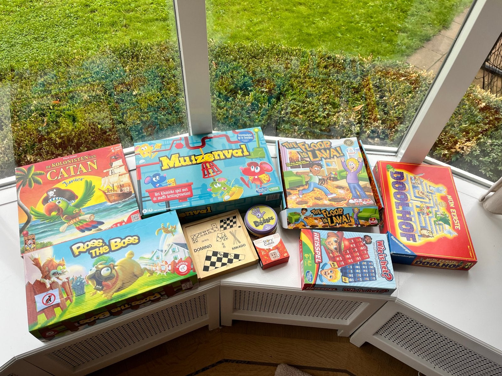Diverse bordspellen: Catan Junior, Doolhof junior en meer, Drie of vier spelers, Ophalen of Verzenden, Gebruikt, Reisspel