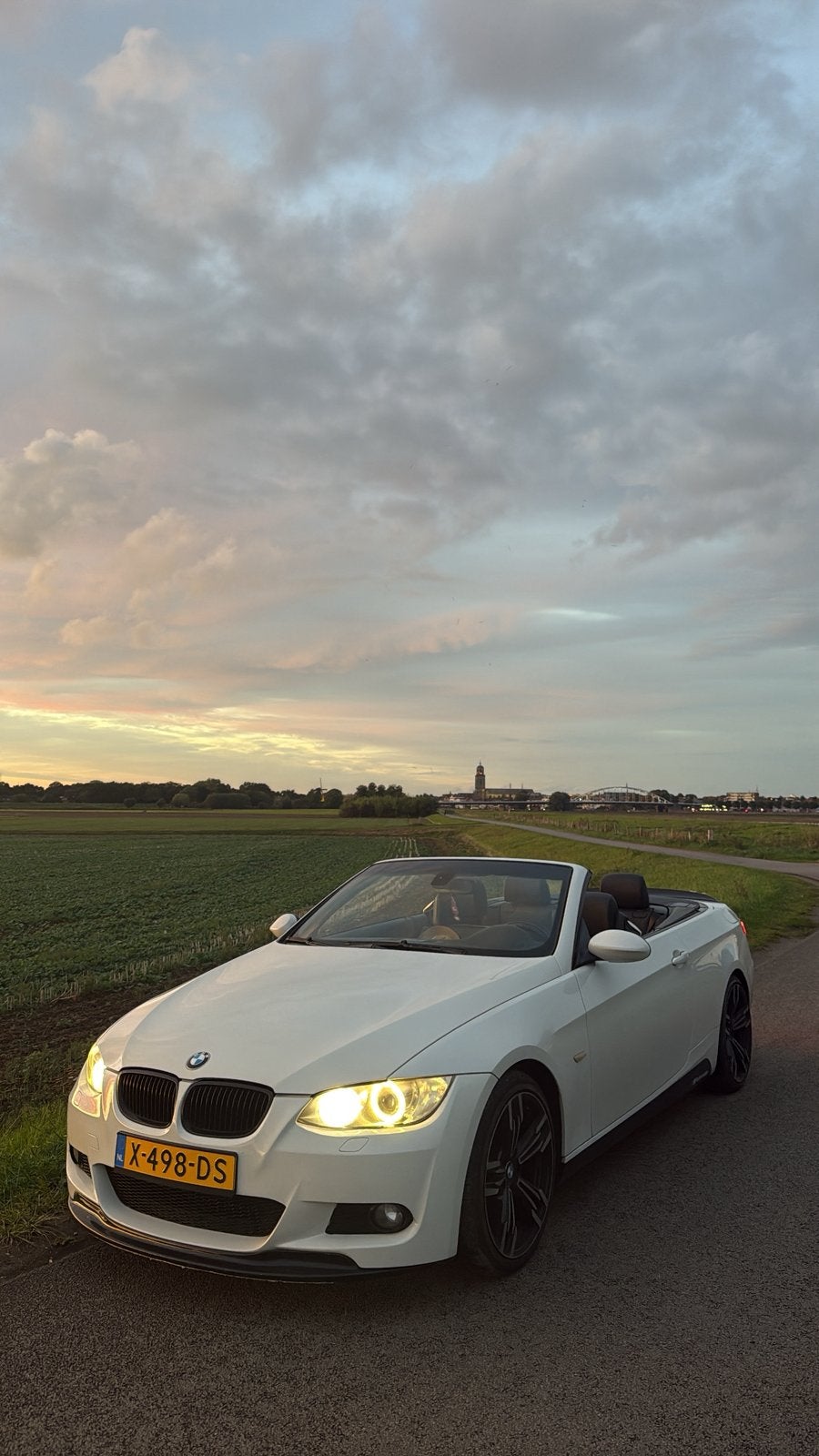 BMW E93 330i 2007 Wit, Auto's, 232 pk, Cabriolet, Wit, Particulier