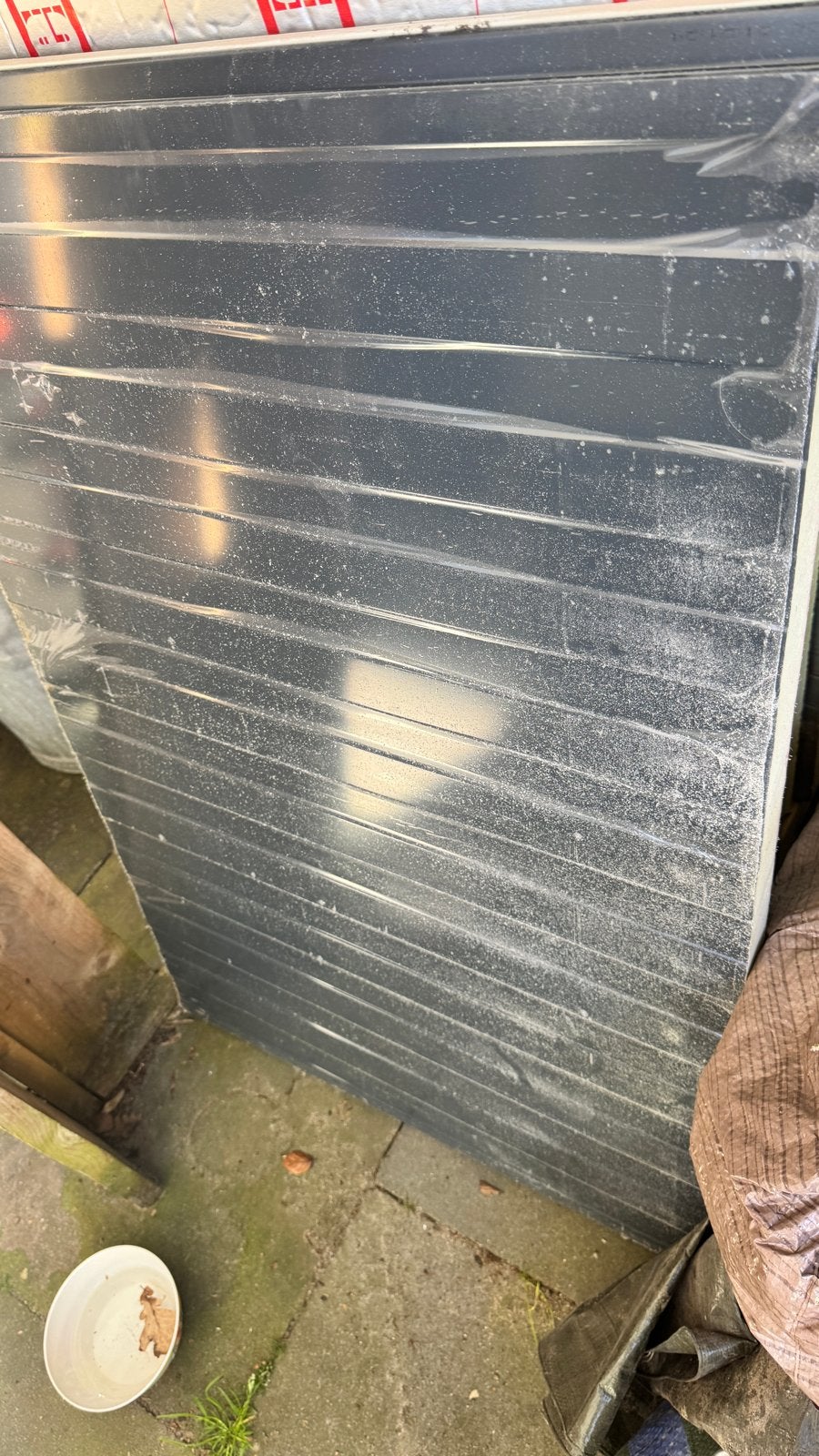 2x Sandwichpanelen Antraciet (Nog in beschermfolie), Ophalen, Nieuw, Overige materialen, 20 tot 50 mm