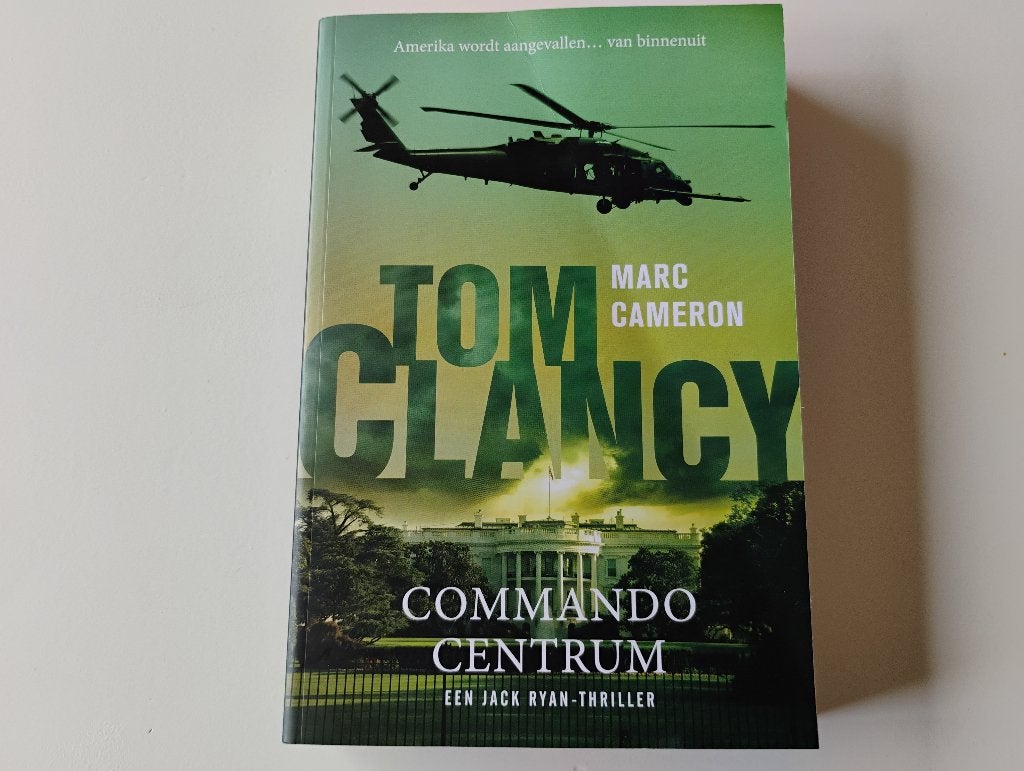 Boek Commando centrum Tom Clancy, Marc Cameron Jack Ryan, Tom Clancy, Ophalen of Verzenden, Zo goed als nieuw, Amerika