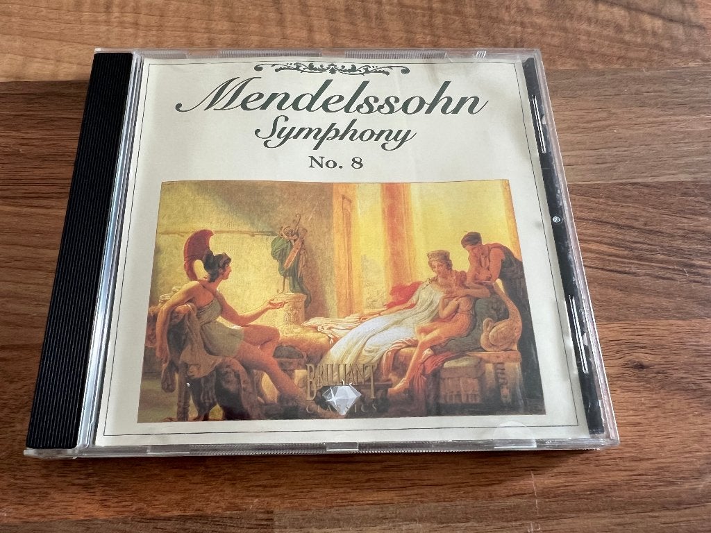 Mendelssohn - symphony No.8 (Gewandhausorch. Leipzig, Masur), Zo goed als nieuw, Romantiek, Orkest of Ballet, Inclusief doosje