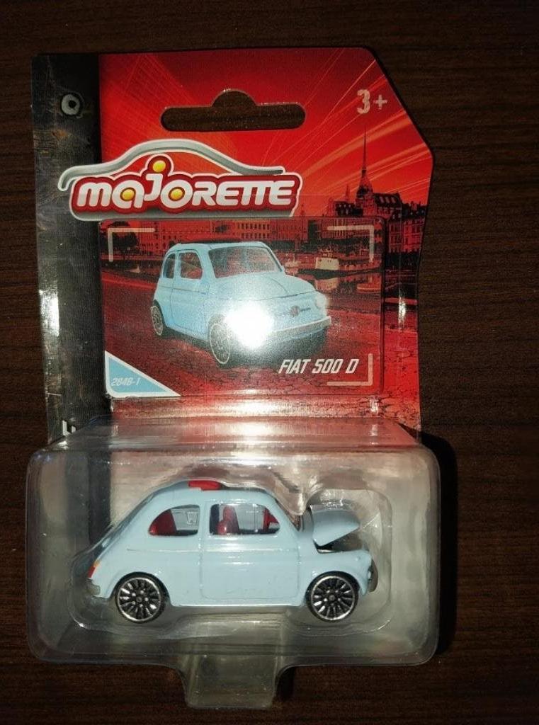 Fiat 500 D Majorette modelauto NIEUW, Hobby en Vrije tijd, Modelauto's | Overige schalen, Ophalen of Verzenden, Nieuw, Auto