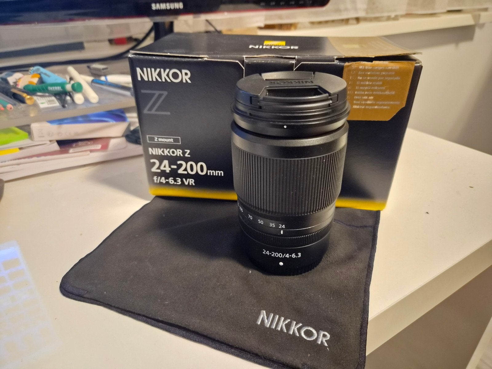 Nikon Nikkor Z 24-200mm f/4-6.3 VR lens, Audio, Tv en Foto, Fotografie | Lenzen en Objectieven, Beeldstabilisatie, Nikon Z-mount