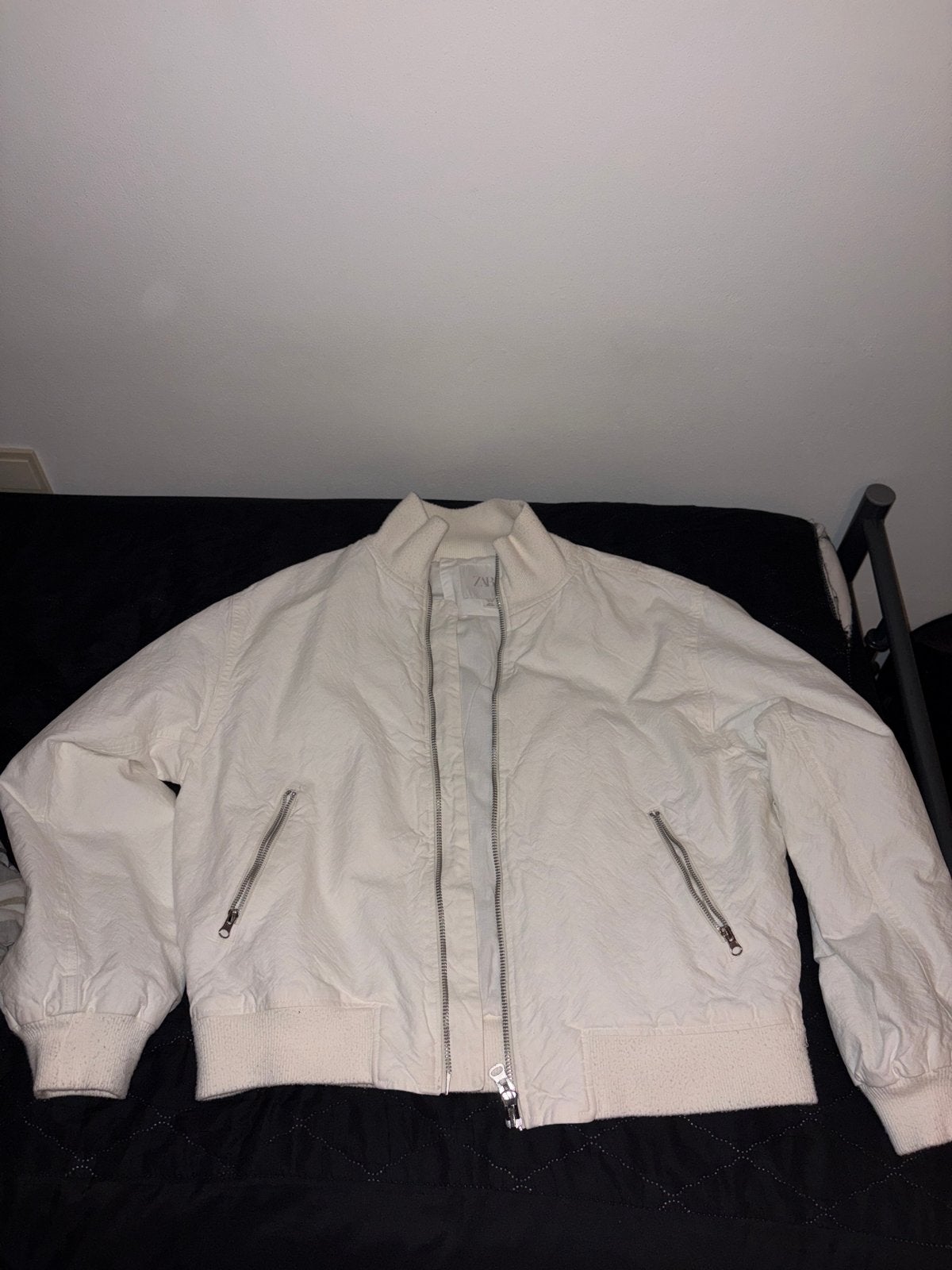 Zara bomberjack, 100% katoen, premium uitstraling, Kleding | Heren, Jassen | Zomer, Ophalen of Verzenden, Nieuw, Maat 56/58 (XL)