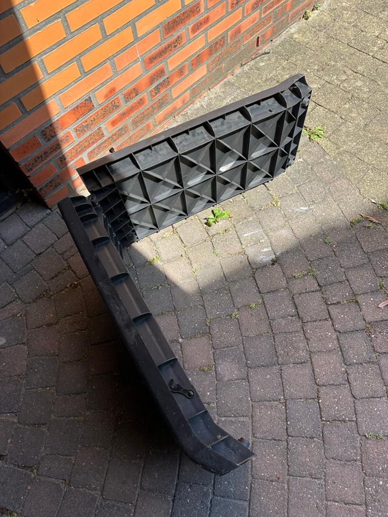 Honden loopplank, Ophalen, Gebruikt