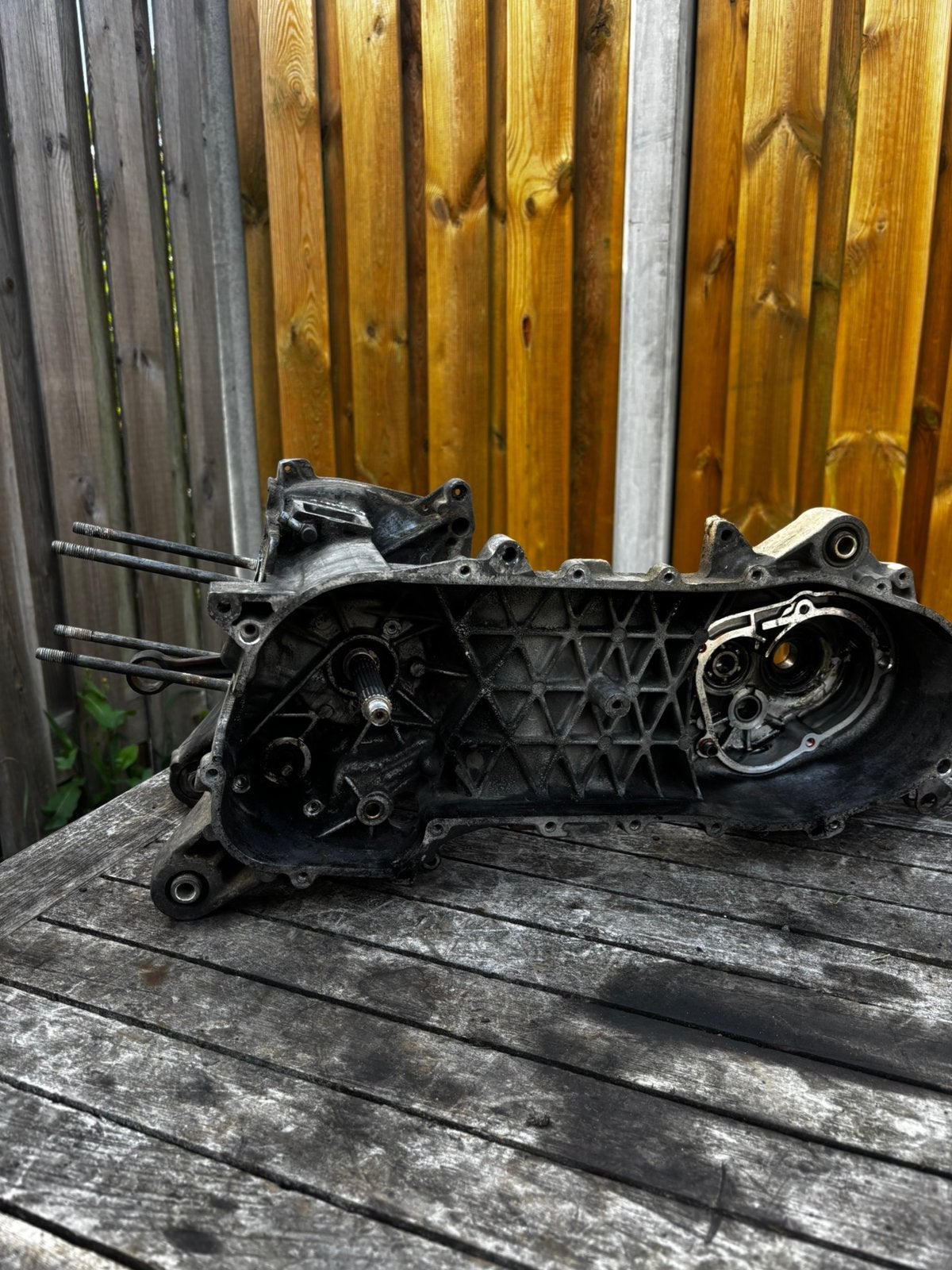 Piaggio hexagon 125cc DD m05 carter, Ophalen of Verzenden, Zo goed als nieuw, Blok