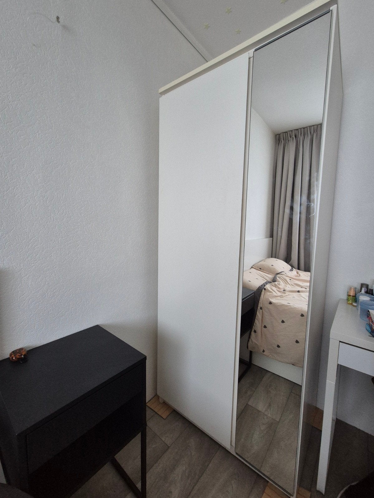 Kledingkast met spiegel, Huis en Inrichting, Kasten | Kledingkasten, Ophalen, 50 tot 75 cm, 50 tot 100 cm, 150 tot 200 cm
