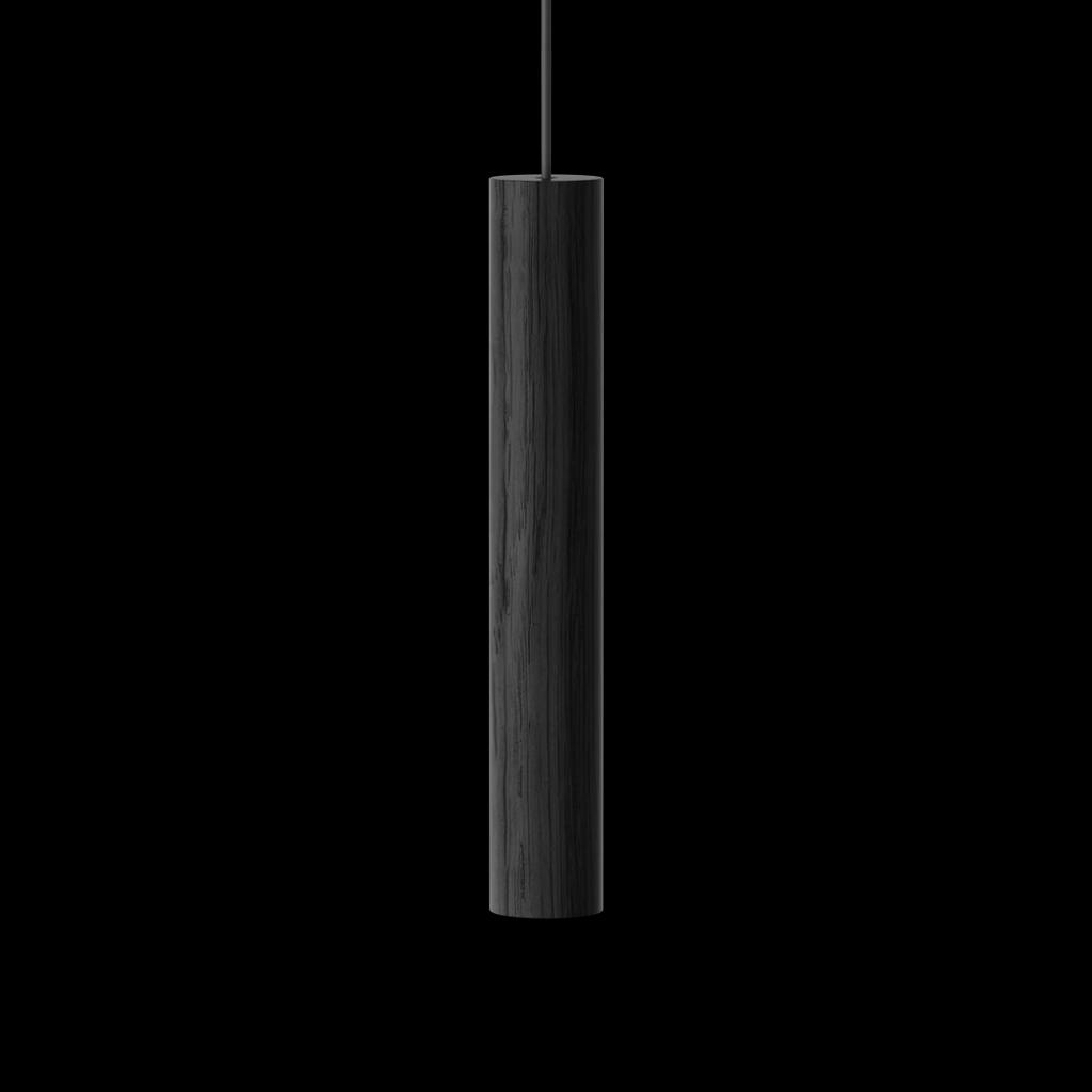 Umage Chimes Zwart Eiken Hanglamp - Perfecte Staat, Huis en Inrichting, Lampen | Hanglampen, Ophalen of Verzenden, Gebruikt, Hout