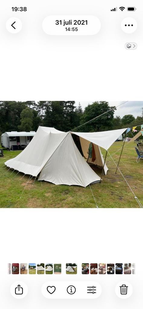Tent De Waard  Zilvermeeuw met toebehoren, Ophalen, Gebruikt