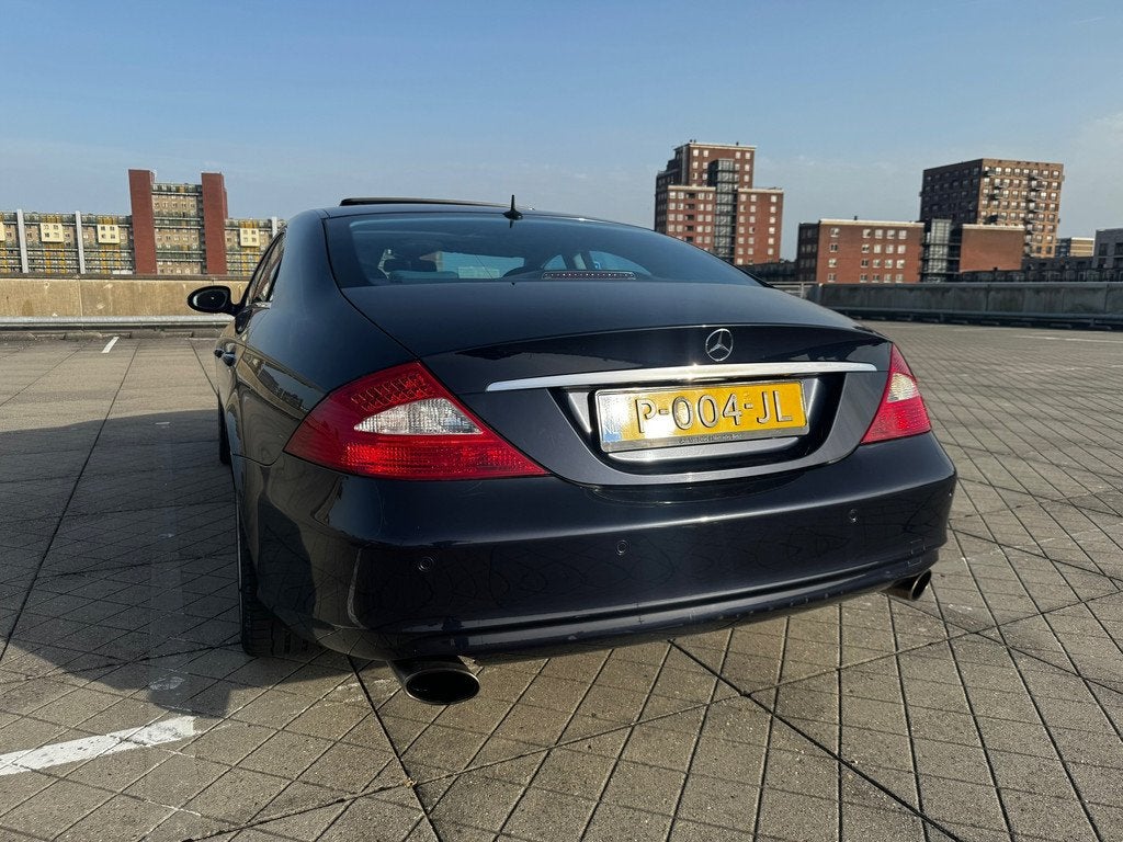 Mercedes-Benz CLS-klasse 350 V6 AUT PANO LEER CRUISE CLIMA, Auto's, Mercedes-Benz, Automaat, Achterwielaandrijving, Gebruikt, Blauw