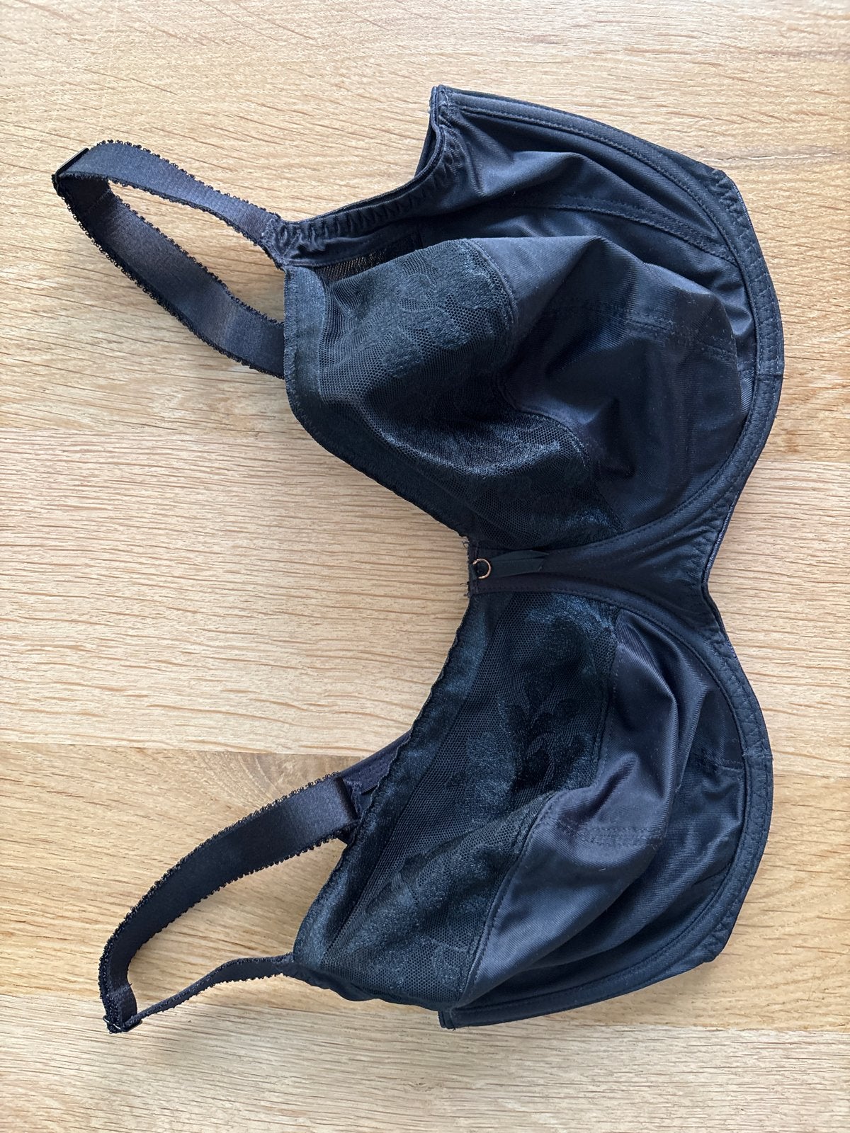 Fantasie Zwarte BH - Maat 75J, Ophalen of Verzenden, Zwart, BH