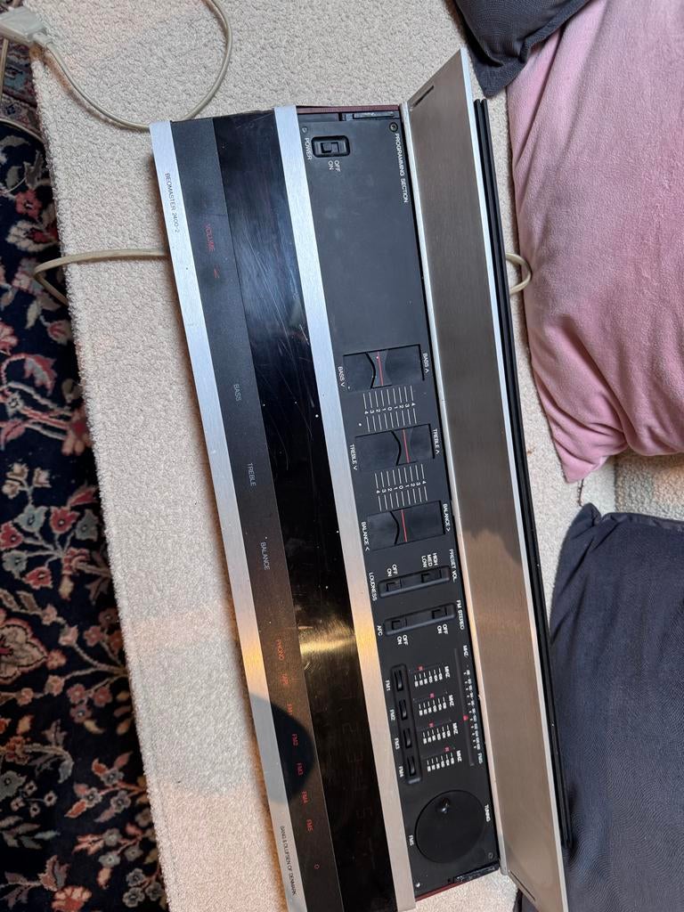 Bang & Olufsen Beomaster 2400-2 Tuner Versterker, Ophalen of Verzenden, Gebruikt, Analoog