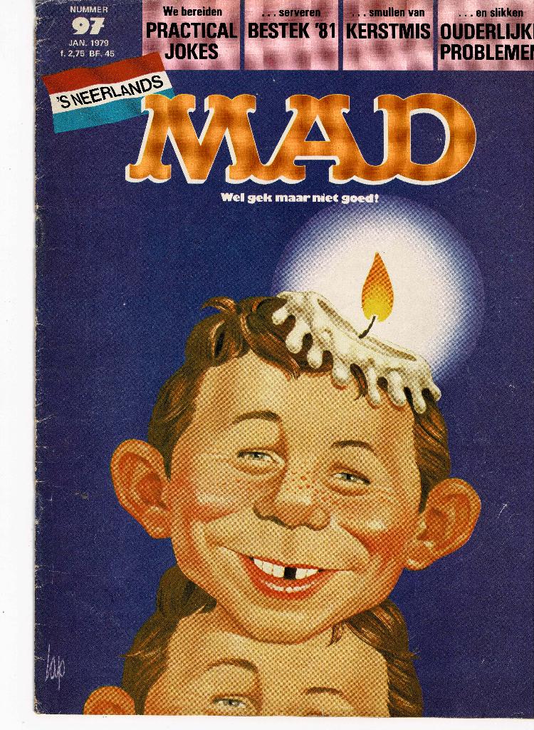 MAD NL-versie 1079-1983, Verzenden, Gelezen, Overige typen