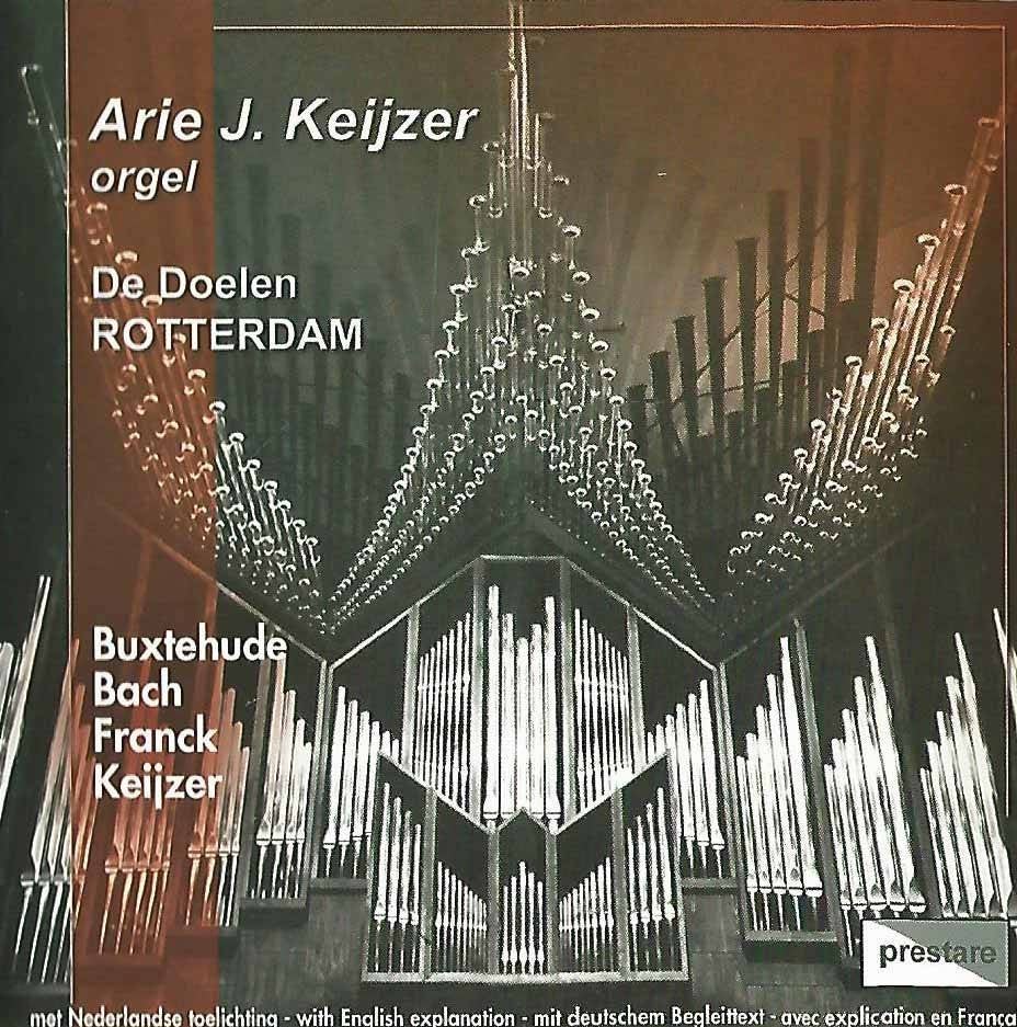 OrgelCD: Arie J. Keijzer - De Doelen Rotterdam, Ophalen of Verzenden, Zo goed als nieuw, Instrumentaal, Orgel