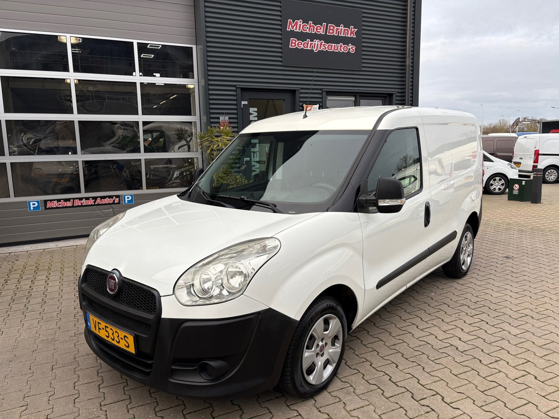 Fiat Doblò Cargo 1.3 MultiJet Actual Airco, Voorwielaandrijving, Euro 5, Stof, Gebruikt