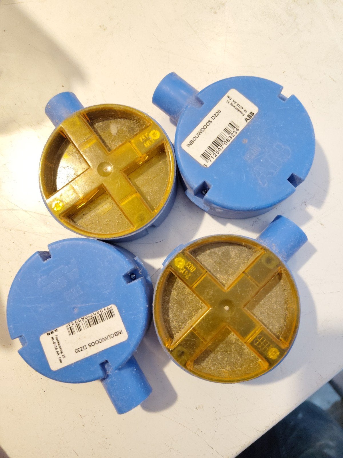 4x ABB Inbouwdoos DZ30 - Nieuw, Ophalen of Verzenden