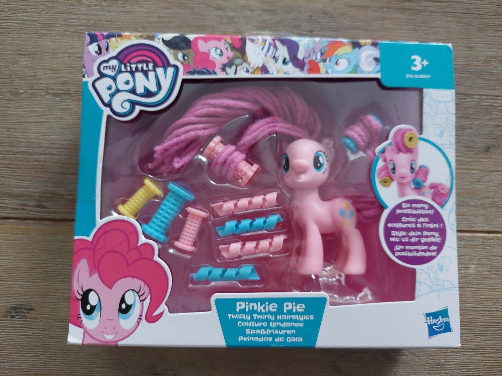 My Little Pony Pinkie Pie Twisty Twirly Hairstyles speelfigu, Verzenden, Nieuw