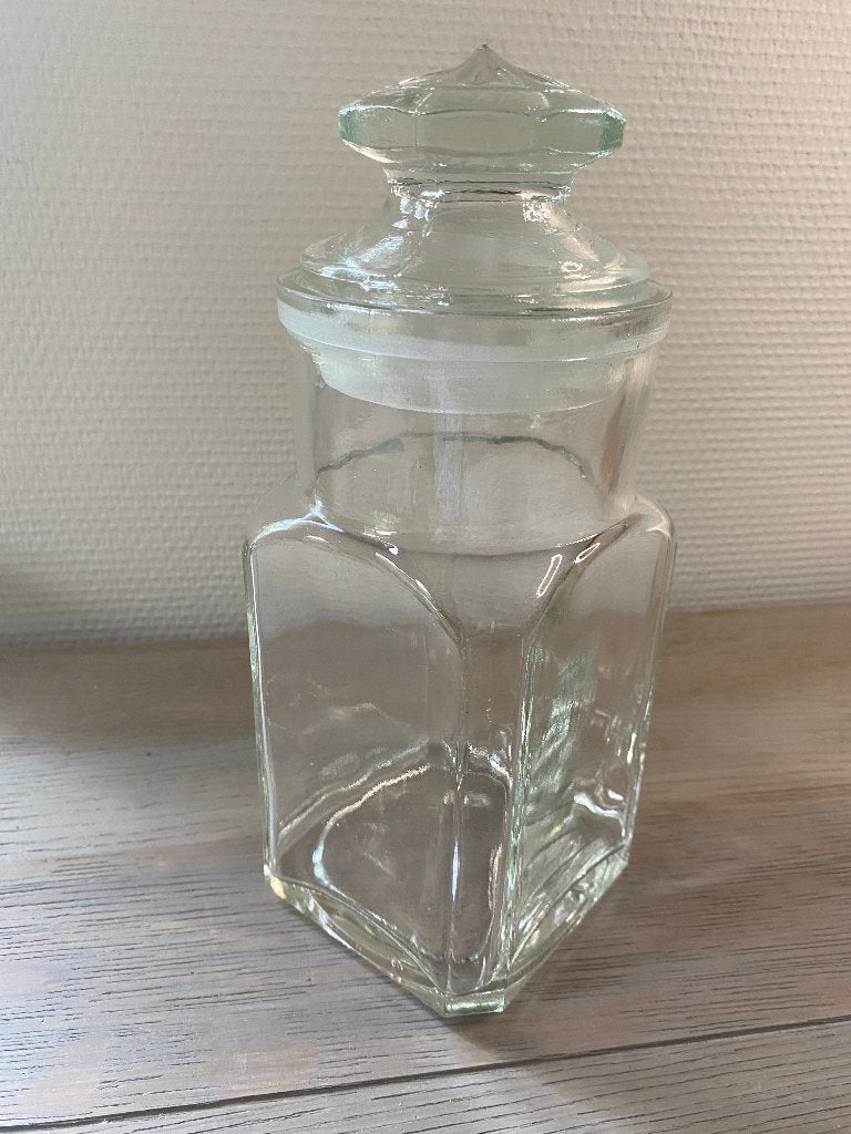 Antieke Glazen Grutterspot / Winkelpot (ca. 1930), Ophalen of Verzenden
