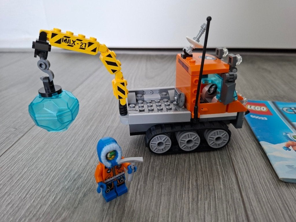 LEGO city 6033 Artic Ice Crawler, City, Lego, Inclusief instructies, Ophalen of Verzenden