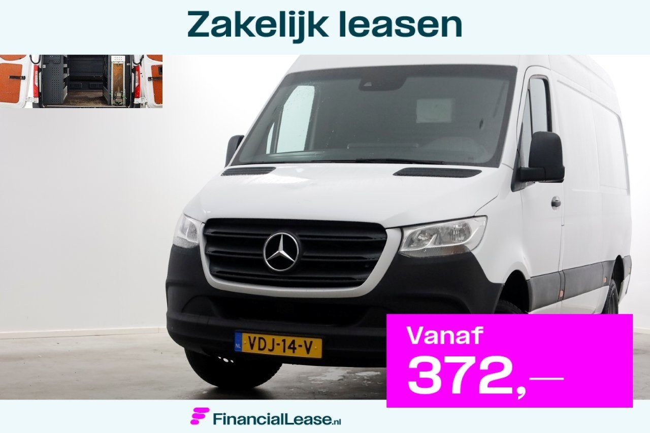 Mercedes-Benz Sprinter 516 CDI 163pk E6 L2H2 Airco/Inrichtin, Dealer onderhouden, Achterwielaandrijving, Gebruikt, Euro 6