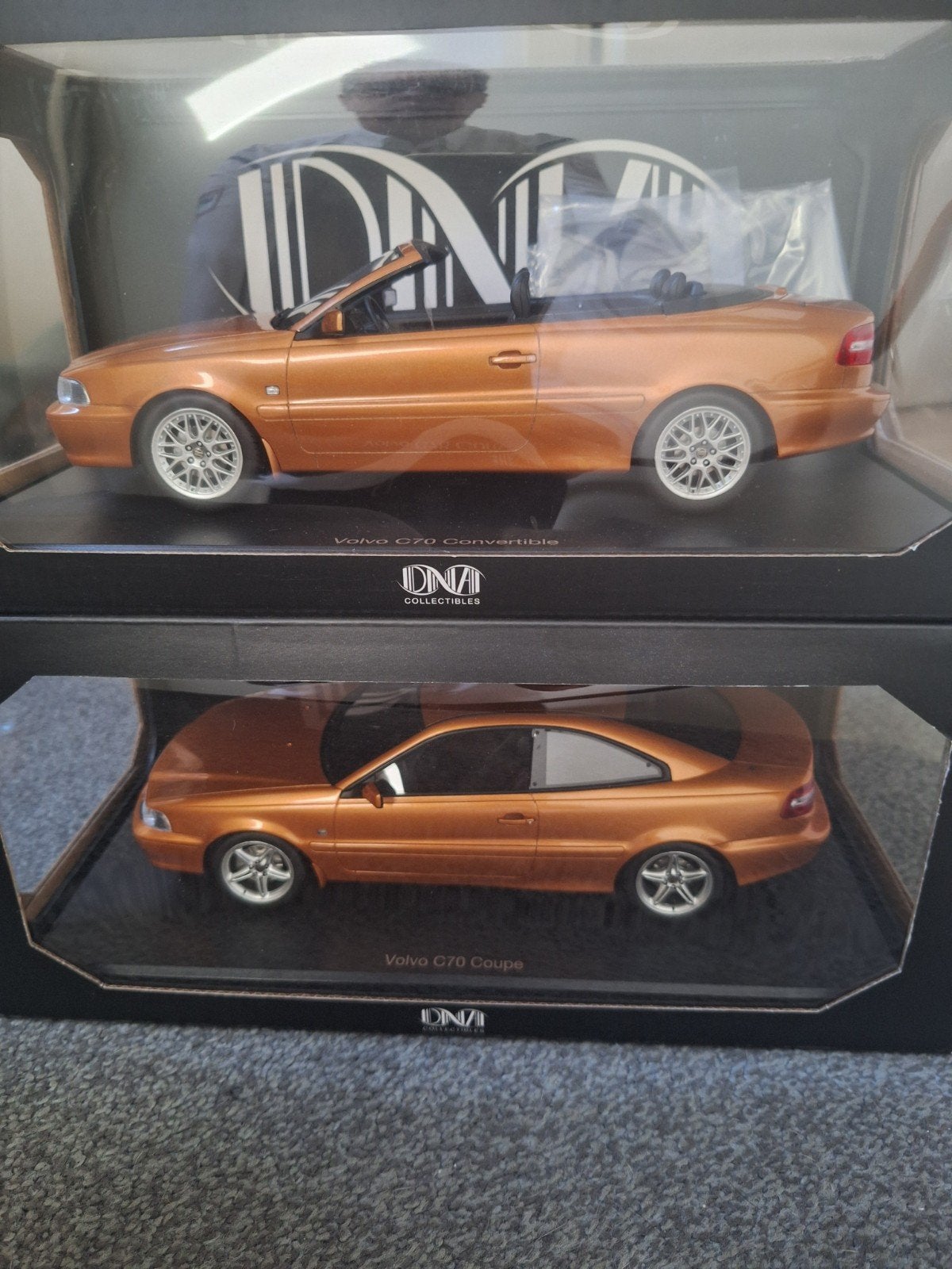 volvo c70 1/18, Hobby en Vrije tijd, Ophalen of Verzenden, Nieuw, Overige merken