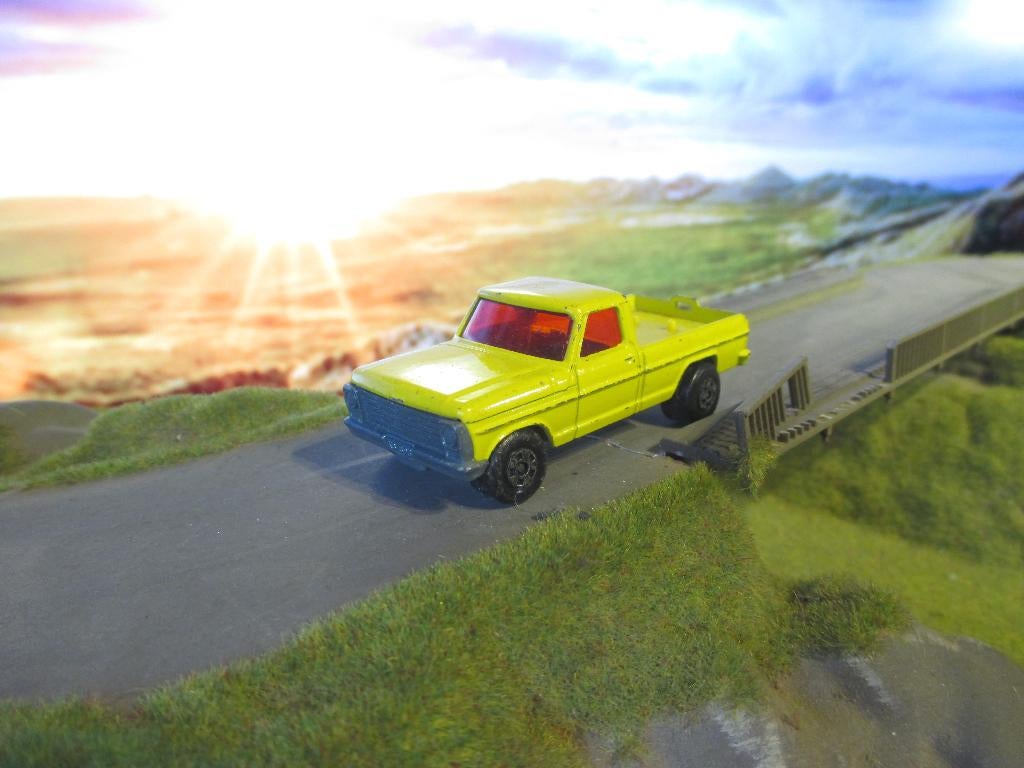 1:67 Ford F-150 Wildlife Truck Matchbox MB57 1973, Ophalen of Verzenden, Gebruikt, Auto