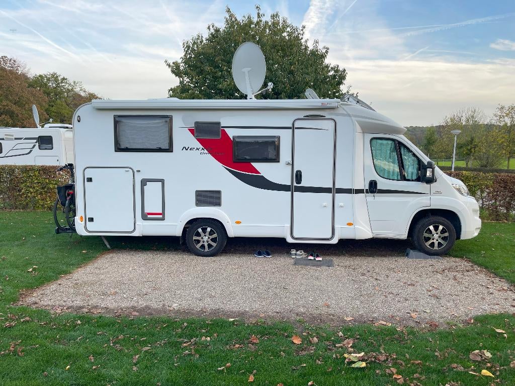 Te koop Camper Burstner Nexxo T 690, Caravans en Kamperen, Campers, Ringverwarming, Fiat, Particulier, Bürstner
