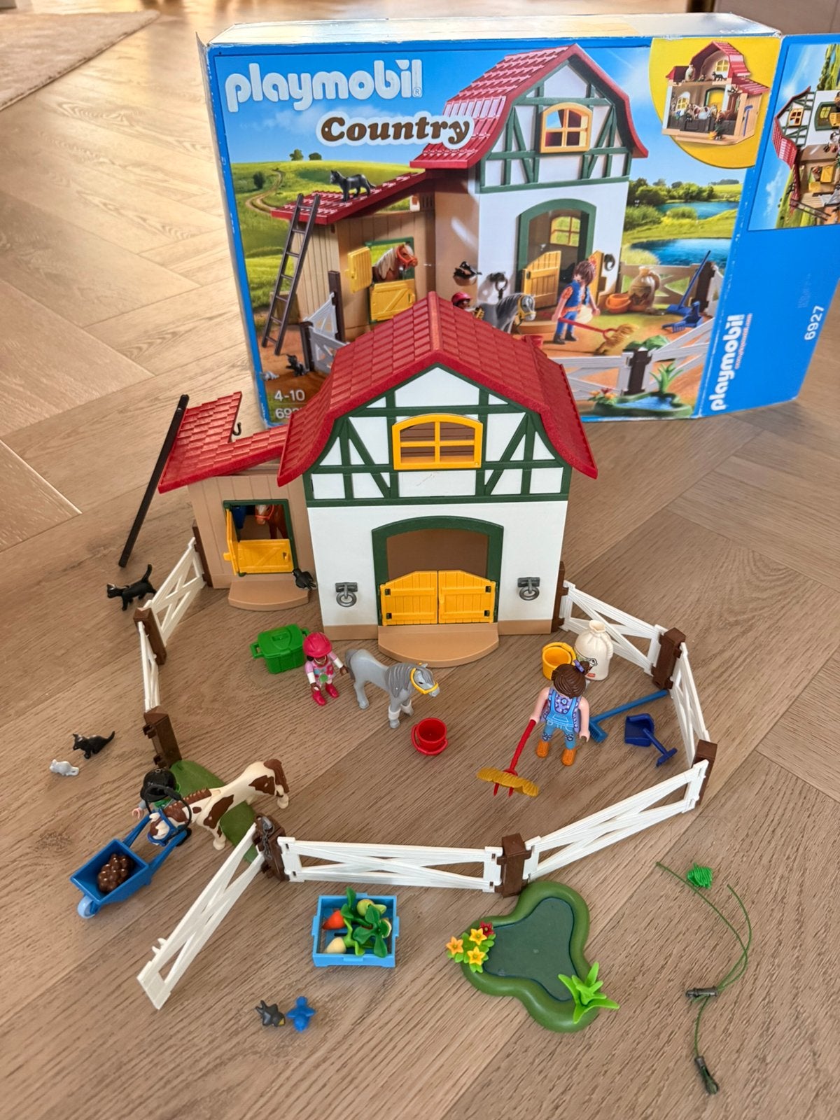 PLAYMOBIL Country Ponypark - 6927, Kinderen en Baby's, Ophalen of Verzenden, Zo goed als nieuw