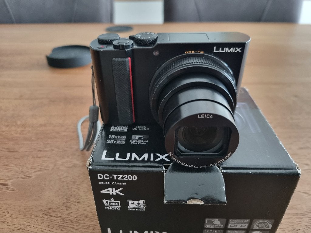 Panasonic Lumix  DC-TZ200 camera, Audio, Tv en Foto, Fotocamera's Digitaal, Gebruikt, Compact, Ophalen of Verzenden, Overige Merken