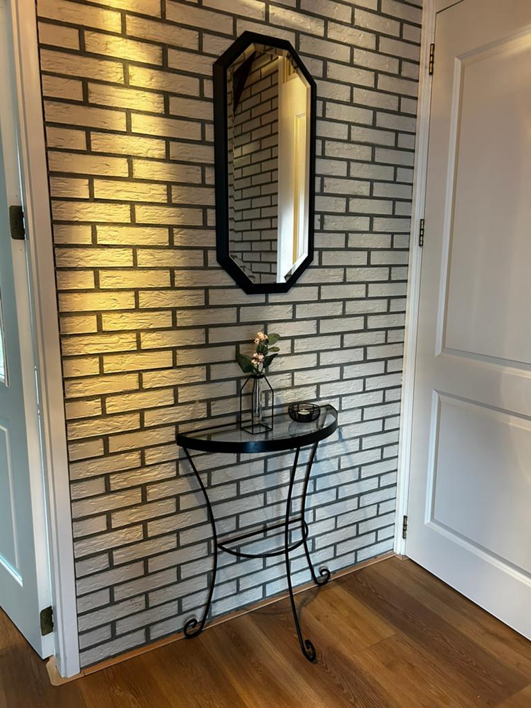Sidetable, spiegel en kapstok set, Ophalen, Minder dan 50 cm, Gebruikt, Minder dan 100 cm