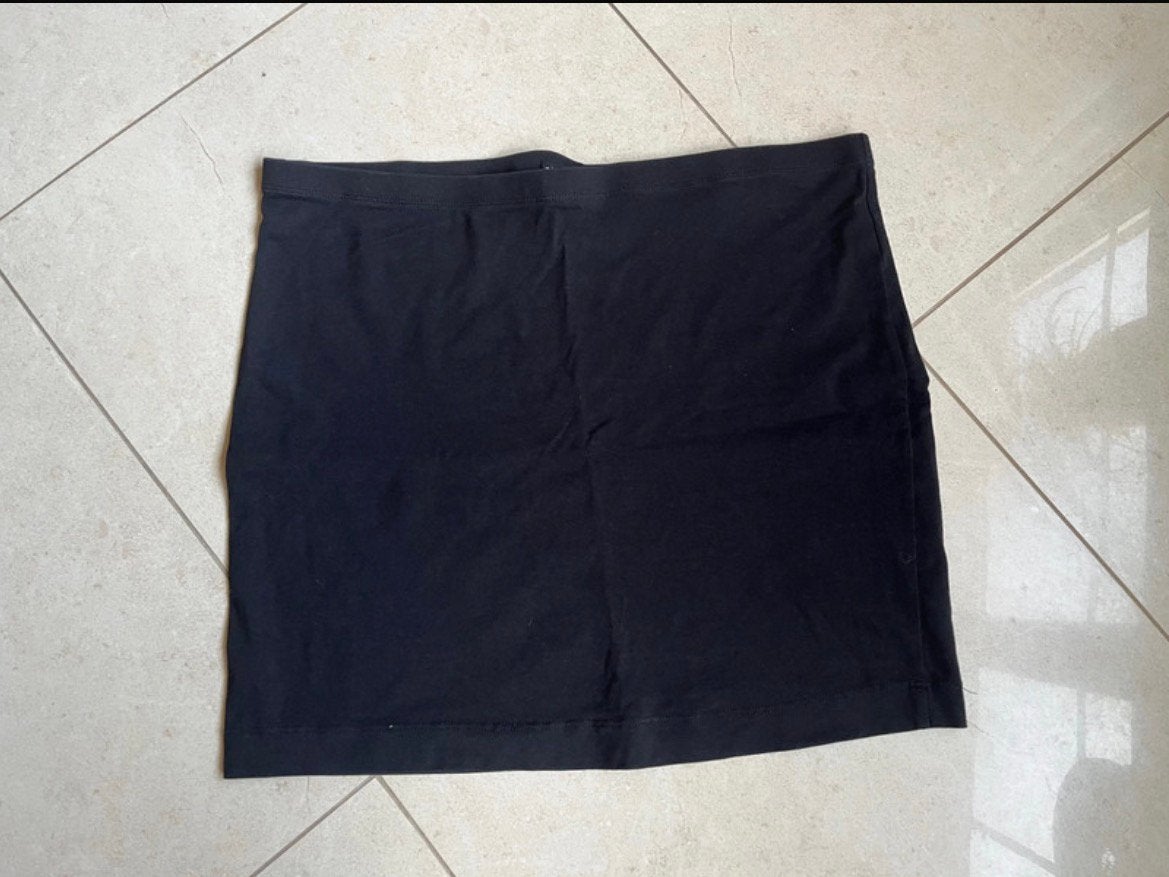 H&M basic rok zwart mt. S/M, Kleding | Dames, Rokken, Maat 38/40 (M), Zwart, Ophalen of Verzenden, Zo goed als nieuw