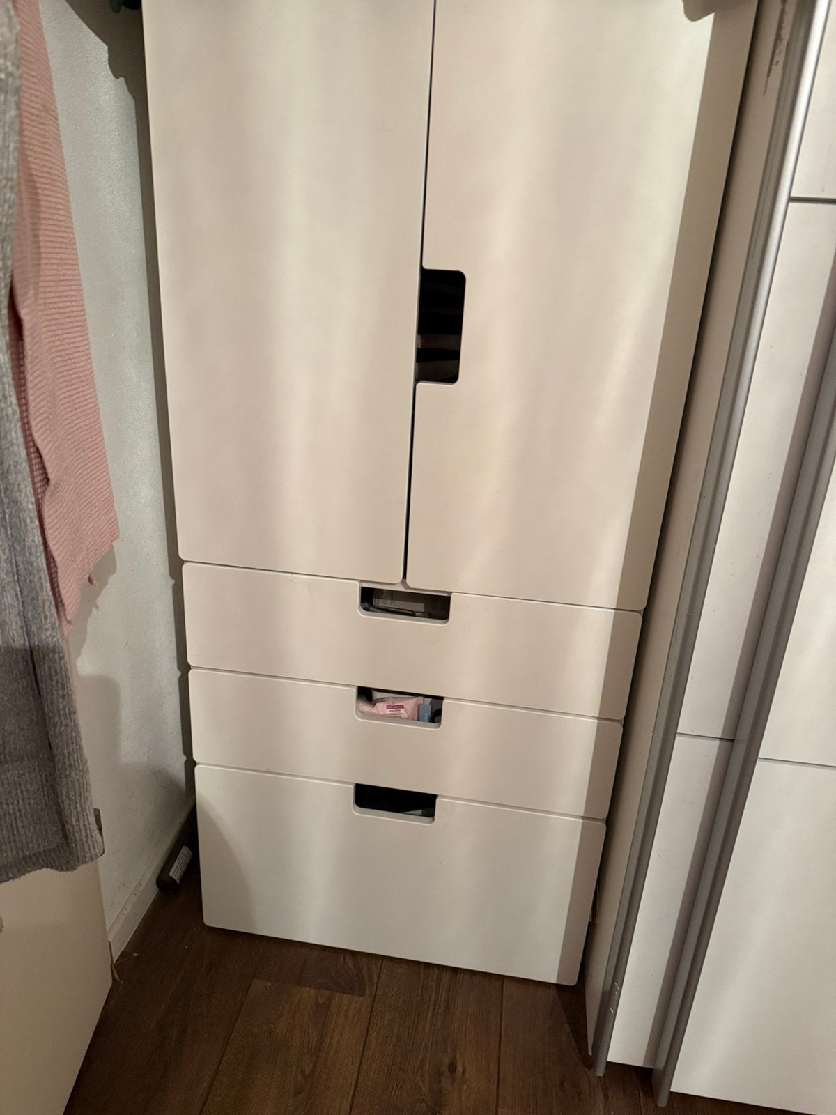 Ikea smastad stuva witte kast, Ophalen, 50 tot 100 cm, Zo goed als nieuw, Minder dan 100 cm