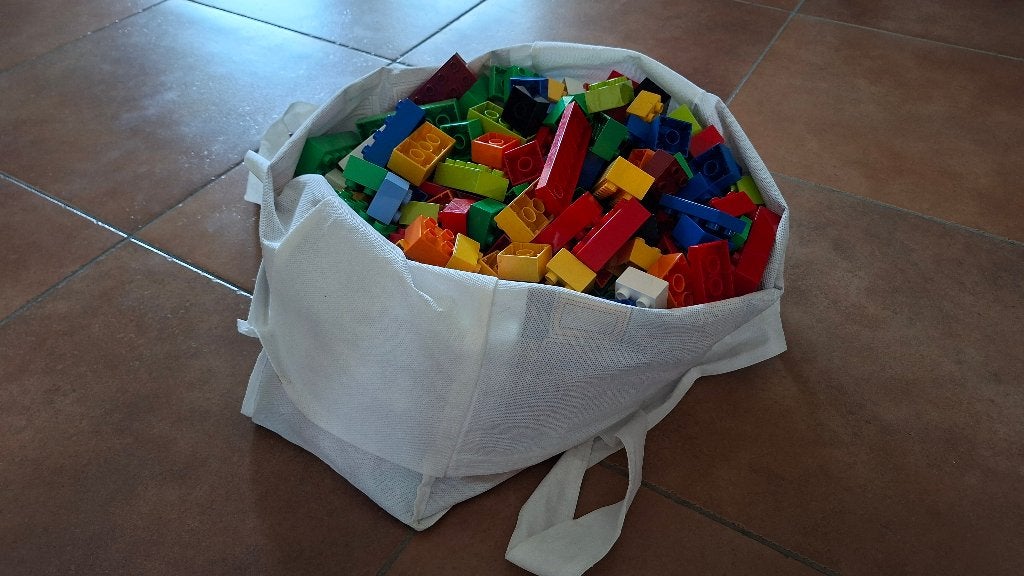 Duplo bouwstenen 4 kilo, Ophalen, Zo goed als nieuw, Losse stenen, Duplo