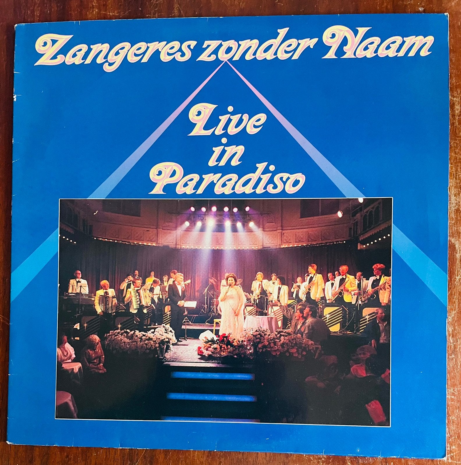 Lp Zangeres zonder naam Live in Paradiso, LP, Ophalen of Verzenden, Zo goed als nieuw, Levenslied of Smartlap