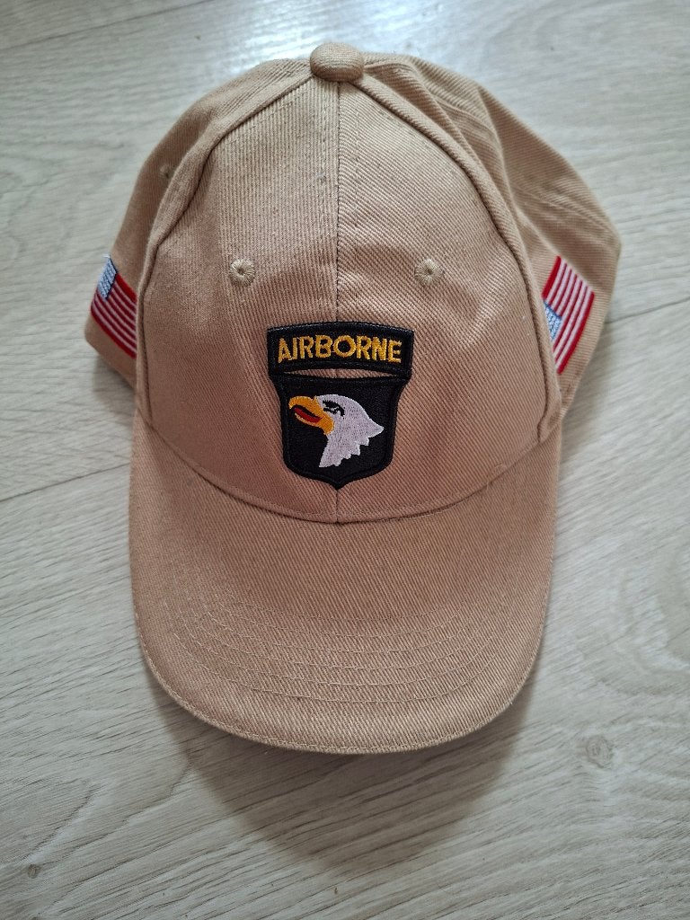101st Airborne cap ZGAN, Ophalen of Verzenden, Landmacht, Amerika, Embleem of Badge