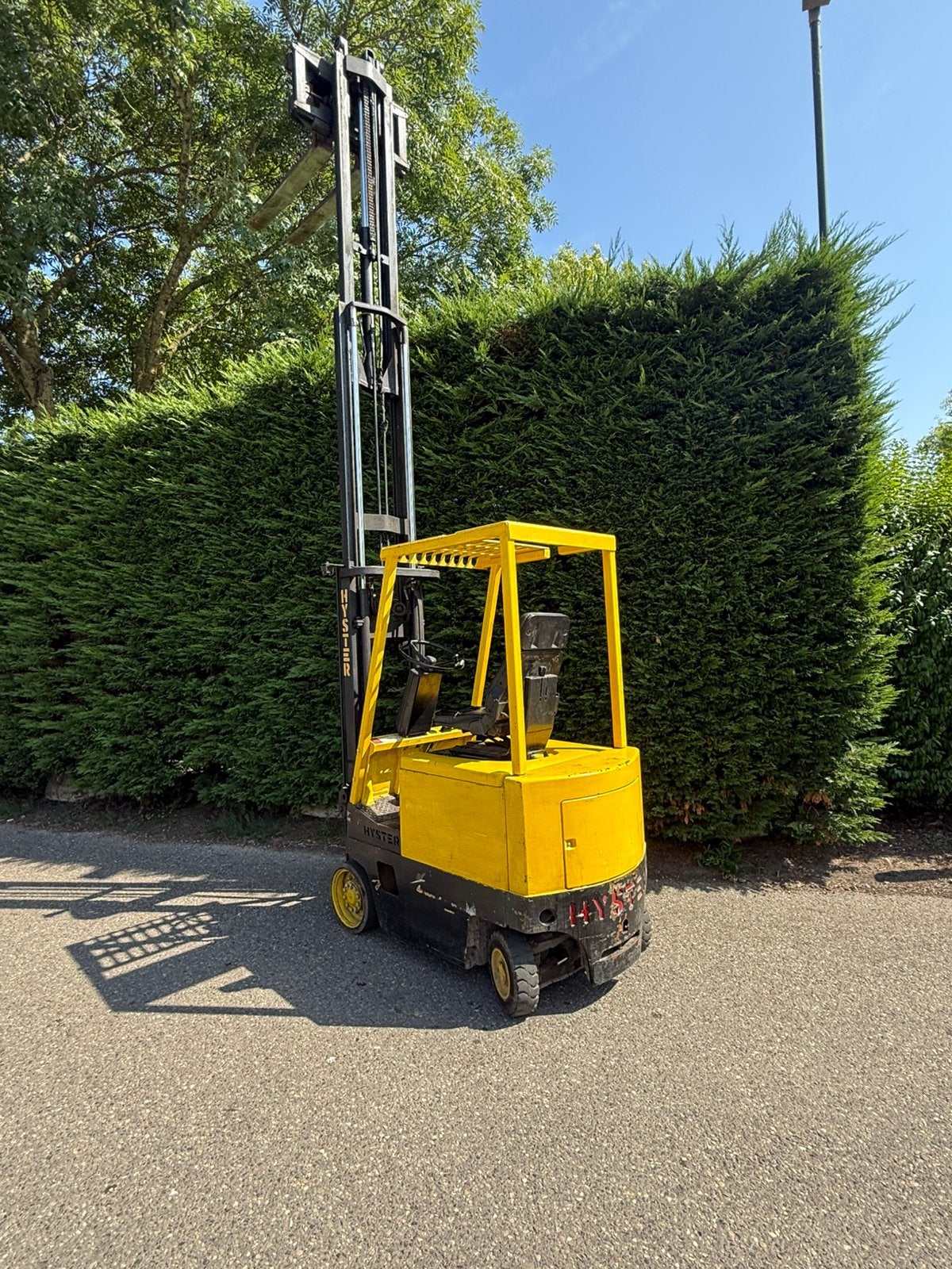 Hyster elektrische heftruck 1,5 ton, Zakelijke goederen, Machines en Bouw | Heftrucks en Intern transport, 1000 tot 2000 kg, Ophalen of Verzenden