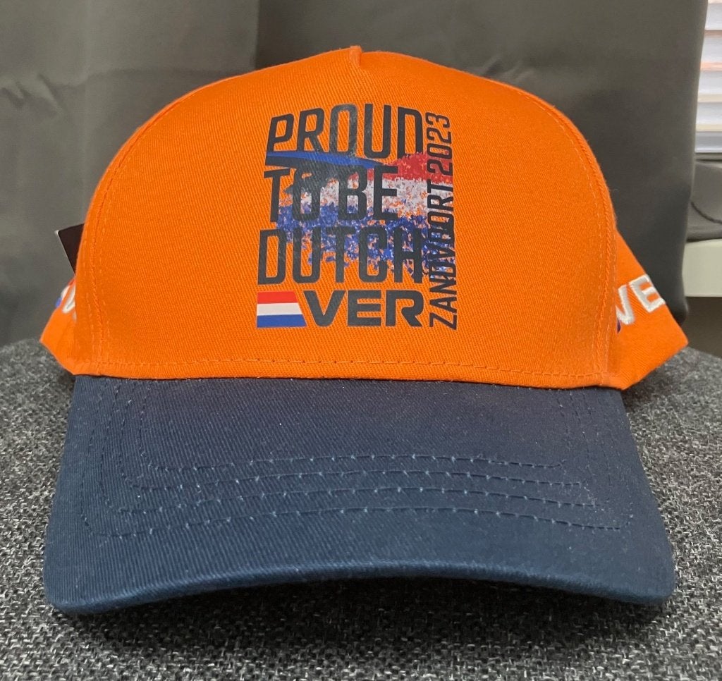 Max Verstappen pet 2023 - Zandvoort proud to be dutch NIEUW, Ophalen of Verzenden, Nieuw, Formule 1