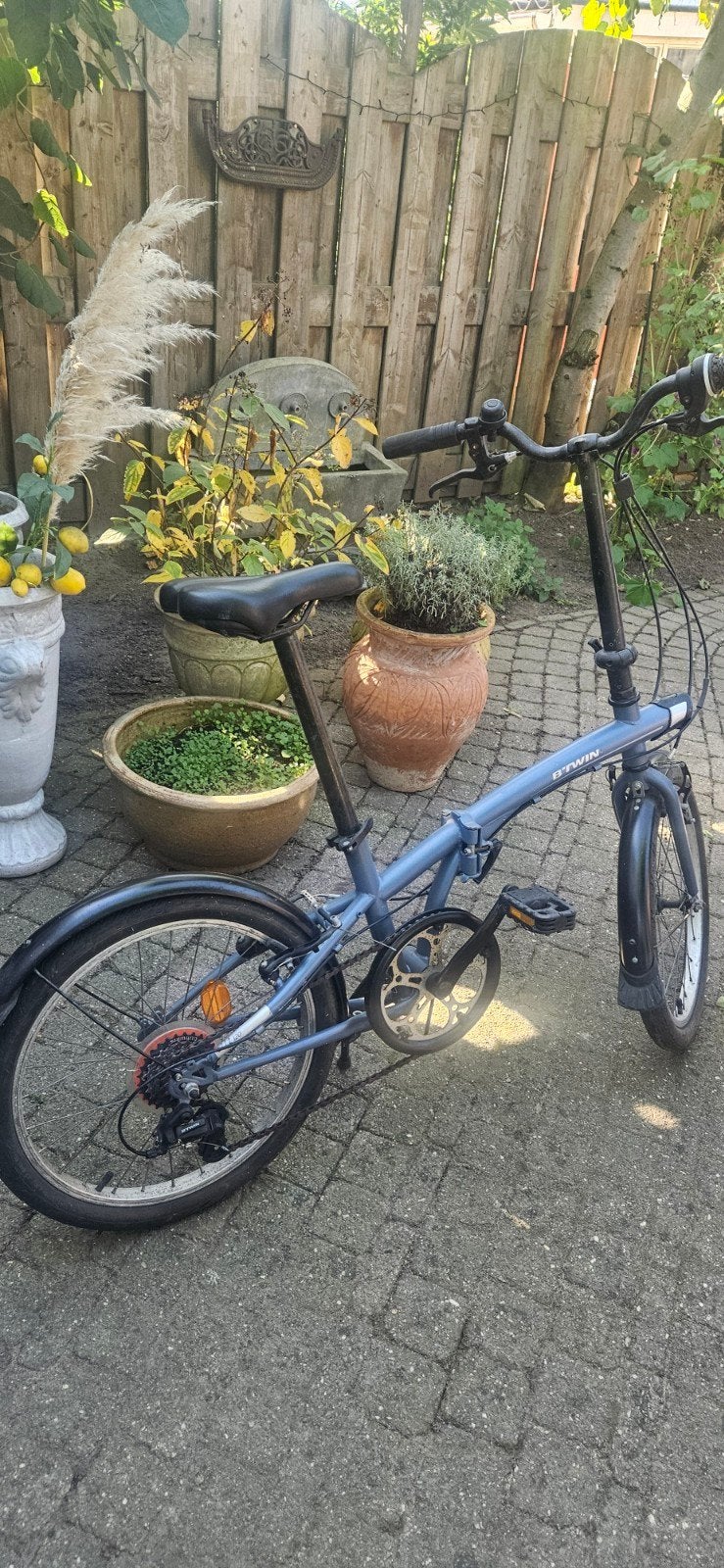 B-Twin Tilt 120 vouwfiets - Technisch 100% in orde, Fietsen en Brommers, Overige merken, 20 inch of meer, Gebruikt, Versnellingen