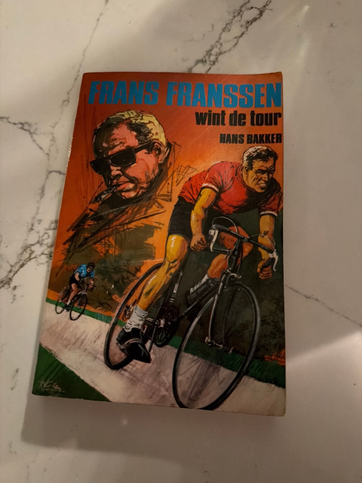 Frans Franssen wint de Tour - Hans Bakker (Vintage Boek), Boeken, Ophalen of Verzenden, Gelezen