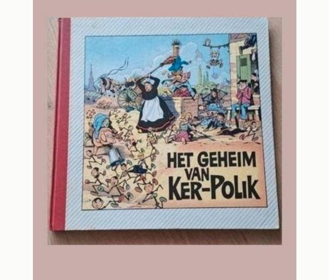 Vintage Jaren '60 Stripboek  Het Geheim van Ker-Polak, Boeken, Stripboeken, Eén stripboek, Ophalen of Verzenden, Gelezen, Onbekend