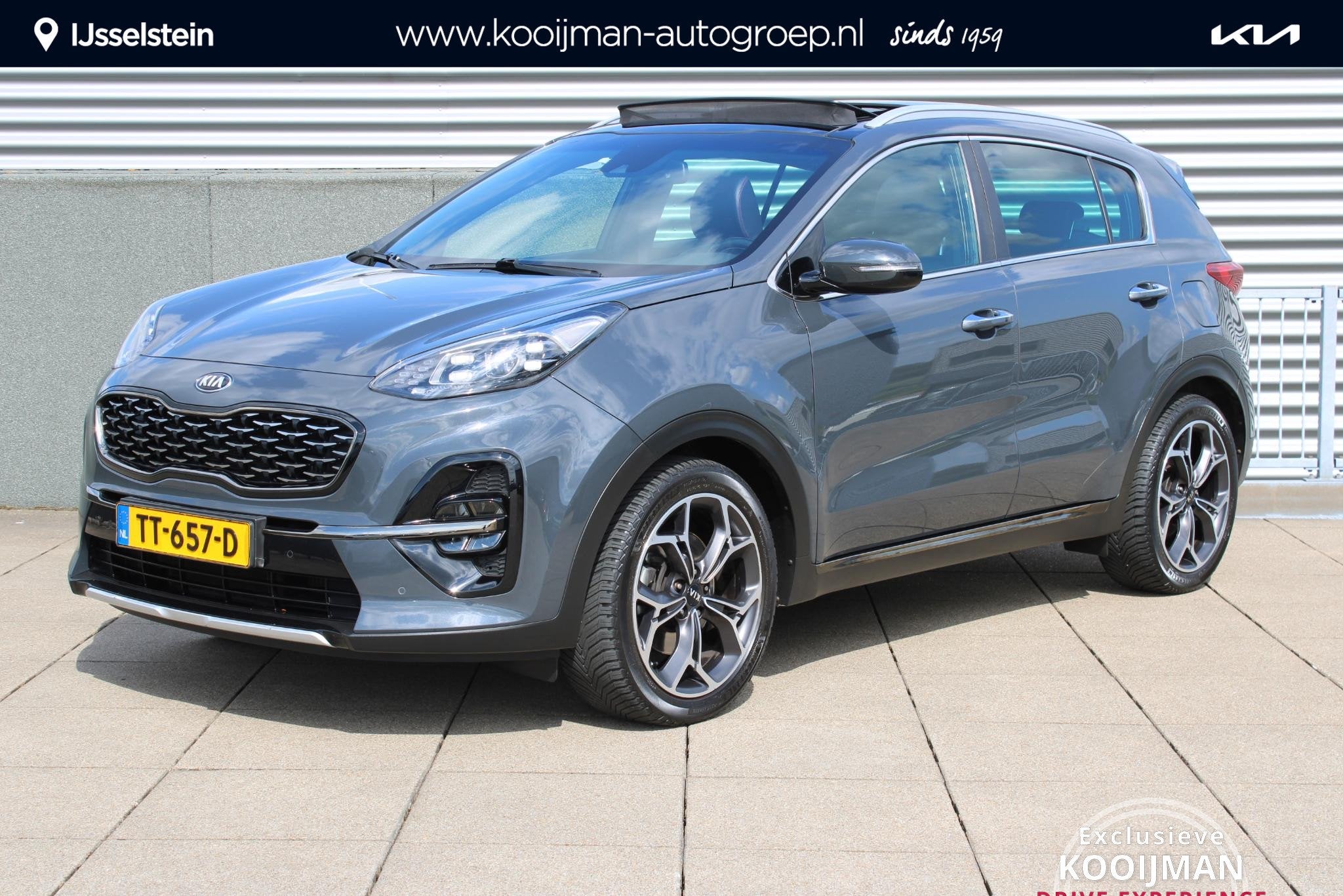 Kia Sportage 1.6 T-GDI GT-Line Schuifdak / Trekhaak, Auto's, Gebruikt, 4 cilinders, 1445 kg, Handgeschakeld