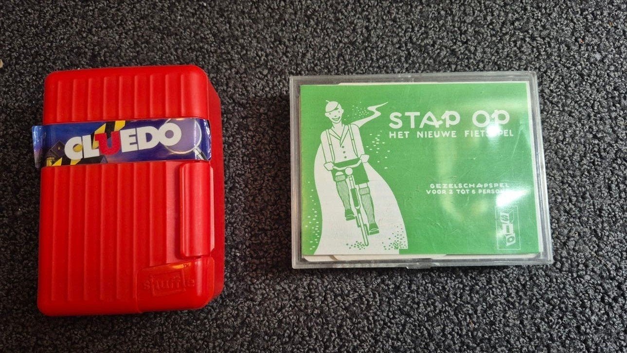 Cluedo Shuffle Reisspel van Hasbro en Stap Op Sio, Hobby en Vrije tijd, Gezelschapsspellen | Bordspellen, Ophalen of Verzenden