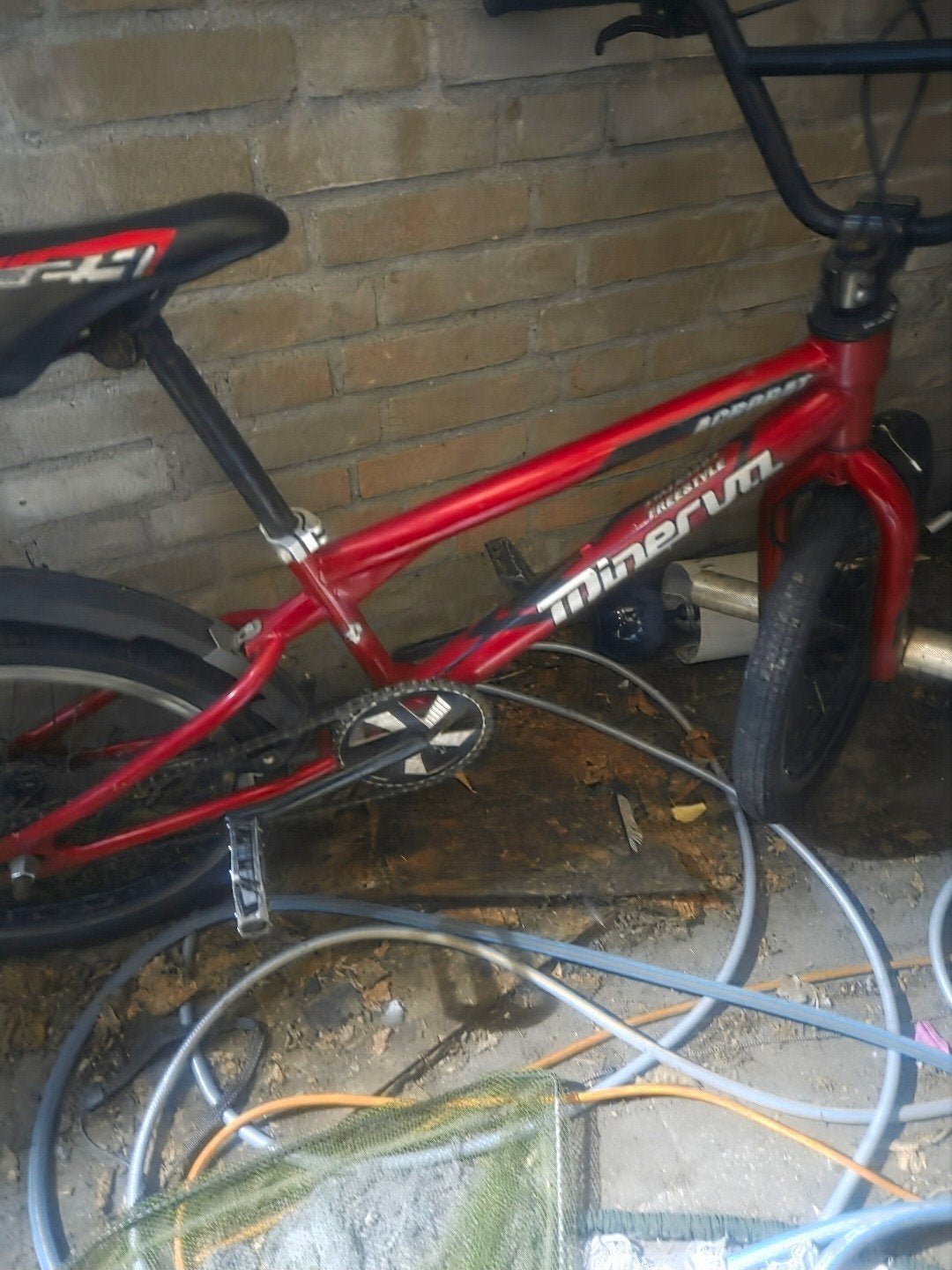 Minerva BMX Opknapper met 360 roterend stuur, Fietsen en Brommers, Ophalen, Gebruikt, Staal, Stuur 360° draaibaar