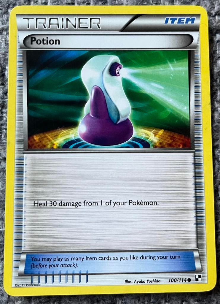 Trainerkaart van Potion • Black & White (100/114), Verzenden, Nieuw, Losse kaart