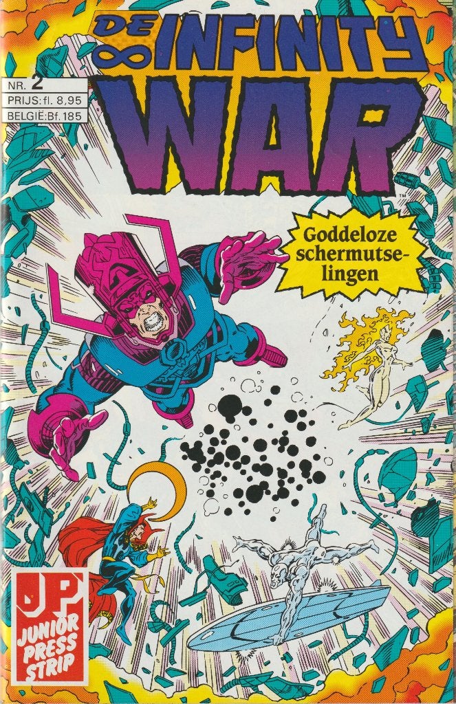 De Infinity War #2 - Junior Press 1993 - Jim Starlin, Boeken, Eén comic, Jim Starlin, Europa, Ophalen of Verzenden