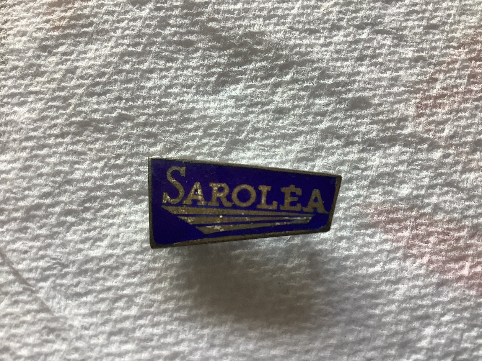 Speldje Sarolea, Ophalen of Verzenden, Gebruikt, Overige onderwerpen